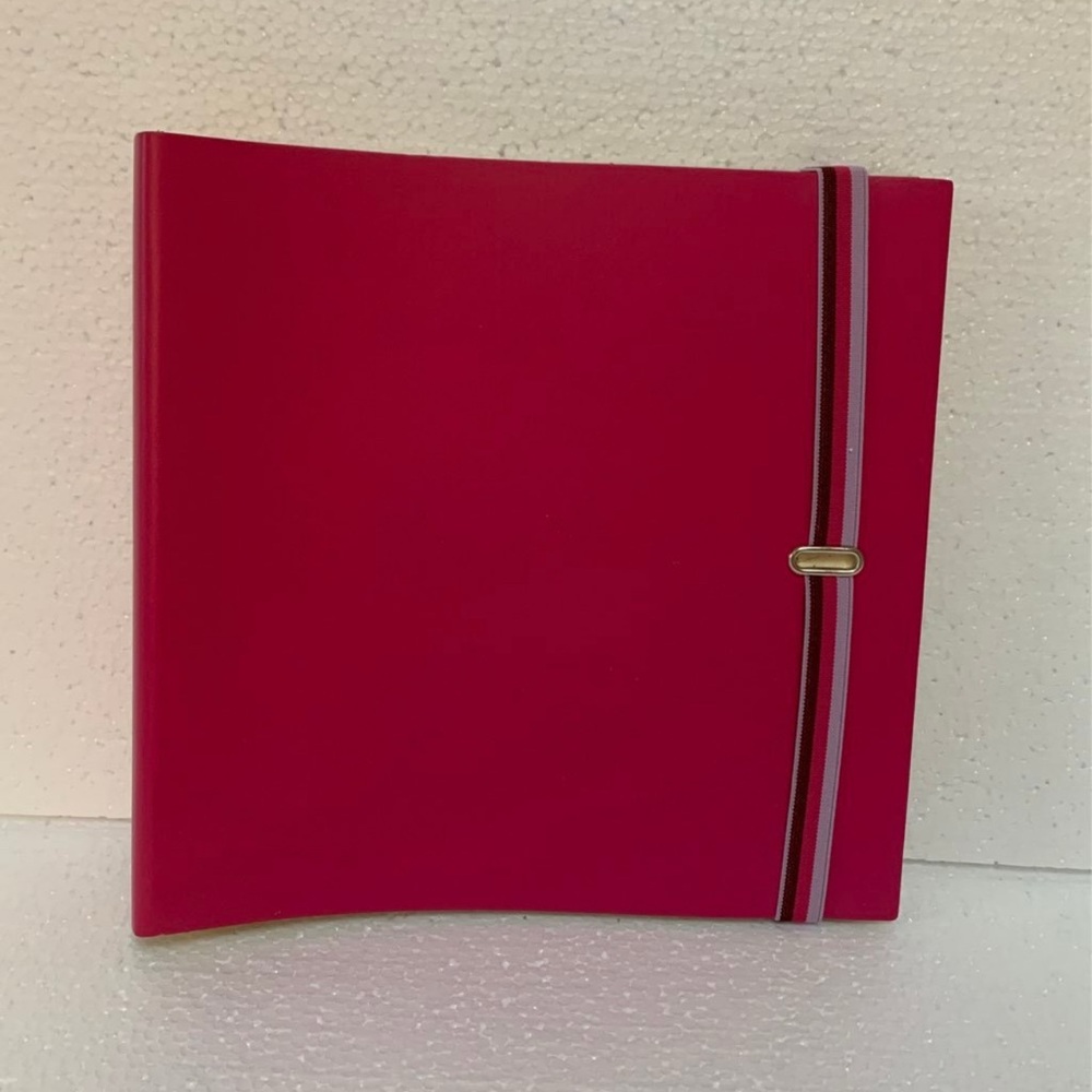 Photo Albums with Elastic Band (x3)